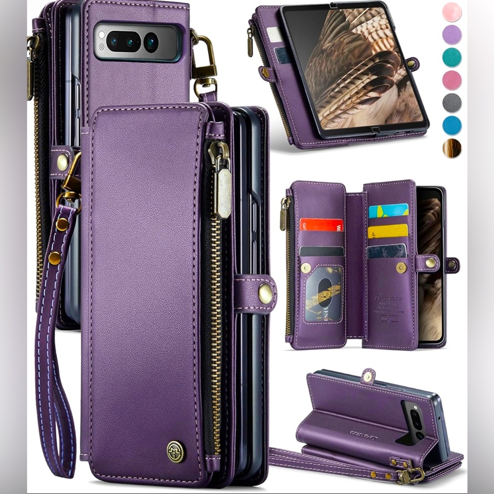 Defencase for Pixel Fold Case, RFID Blocking Google Pixel Fold Case Wallet
